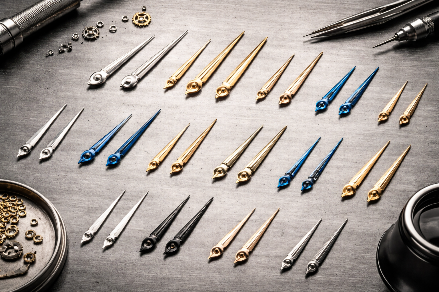Classic watch hands