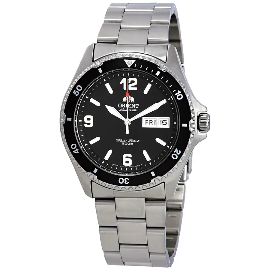 Orient Men's 'Mako II' Japanese Automatic Stainless Steel Diving Watch – FAA02001B9
