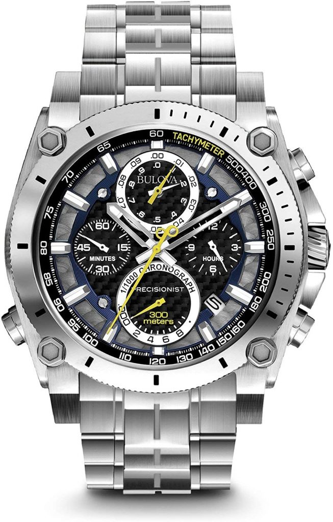 Bulova Men's 96B175 Precisionist Stainless Steel Watch