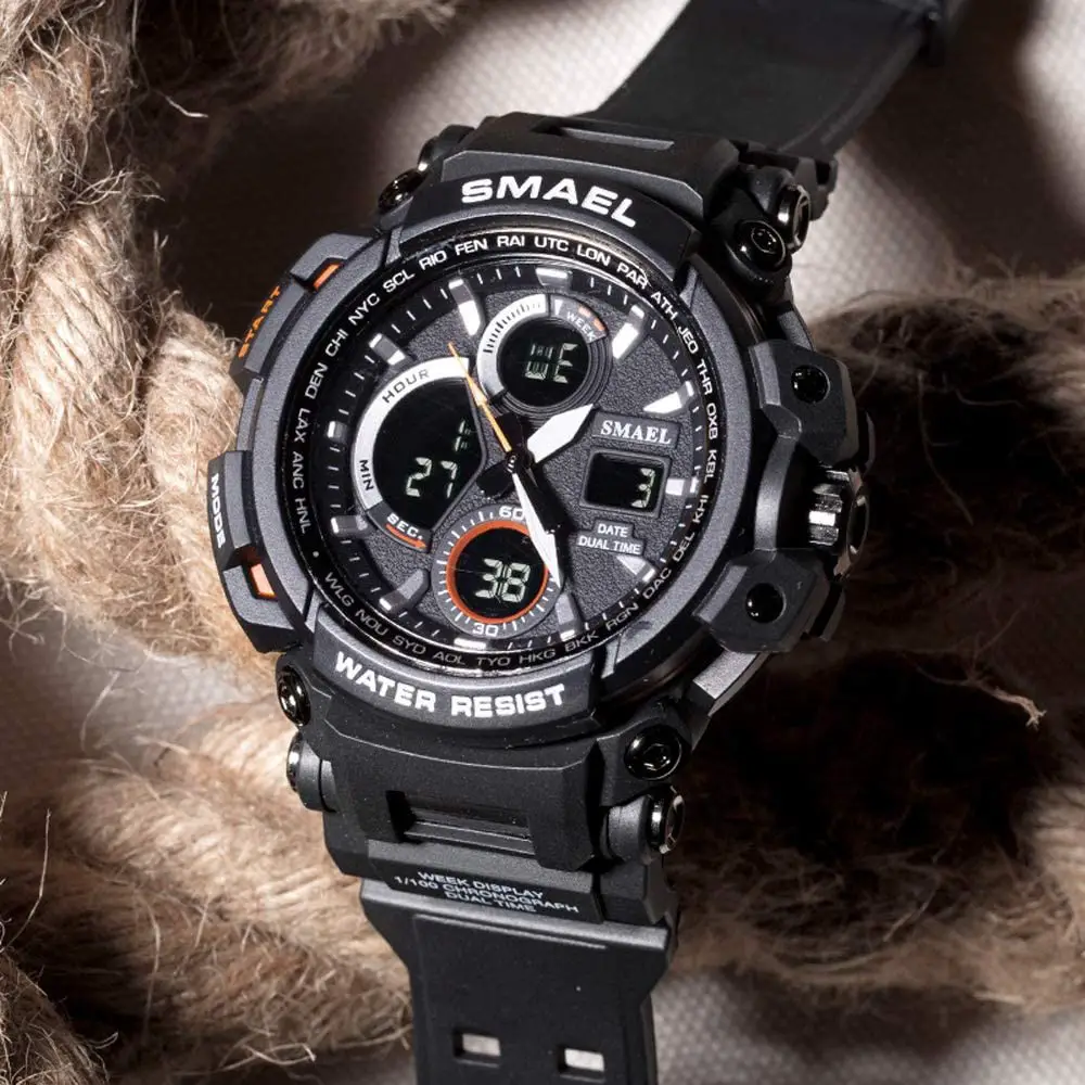 SMAEL Men Watches Military Army LED Digital Wristwatch – 1708