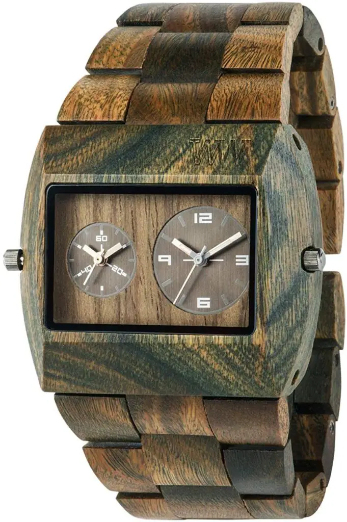 WeWood Jupiter RS Wood Watch (Army)