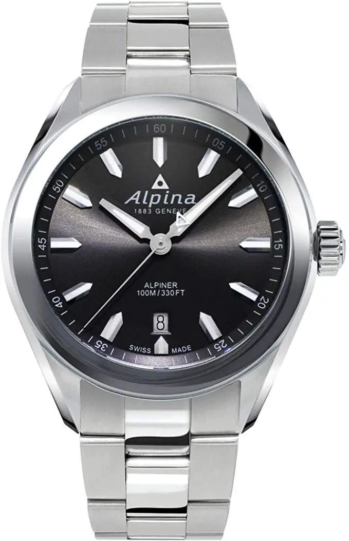 Alpina Men's Alpiner Swiss Quartz Sport Watch (Model: AL-240GS4E6B)